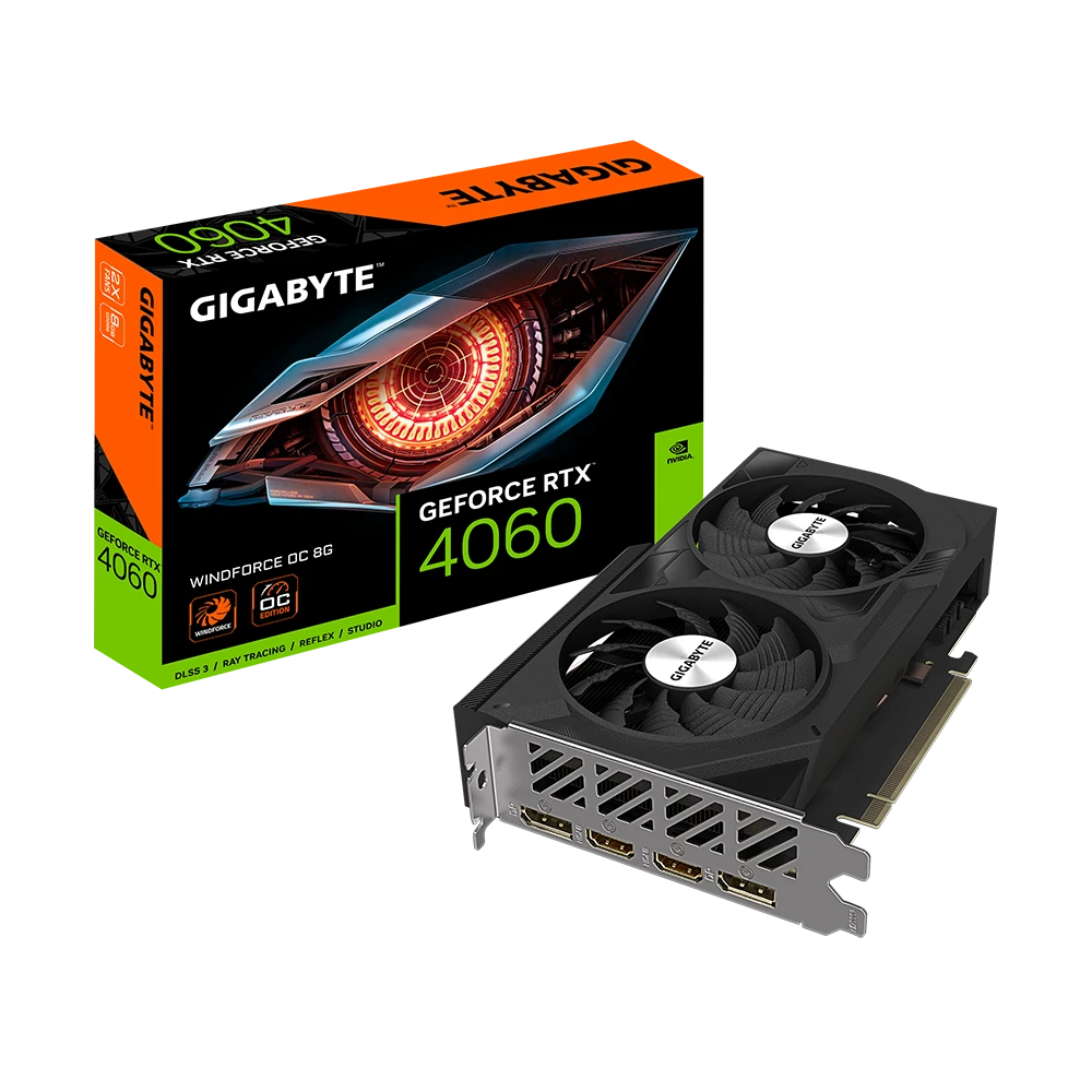 Gigabyte GeForce RTX 4060 WINDFORCE OC 8G